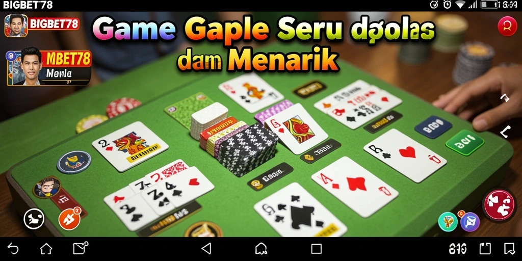 Tampilan gameplay seru dan kompetitif dari BIGBET78.