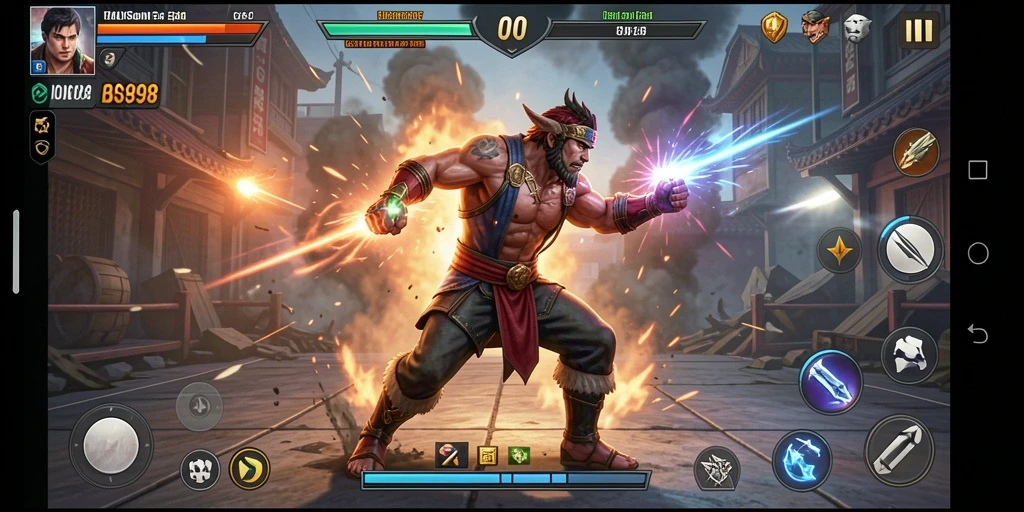 Tampilan gameplay BOS898 yang penuh aksi dan seru.