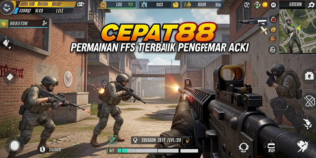 Screenshot gameplay CEPAT88 yang menampilkan pertempuran intens.