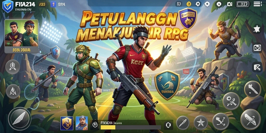 Tampilan gameplay RPG FIFA234 yang menakjubkan dan mendalam.