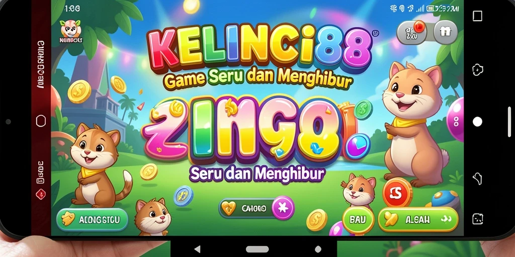 Tampilan menarik dari gameplay Bingo di KELINCI88.