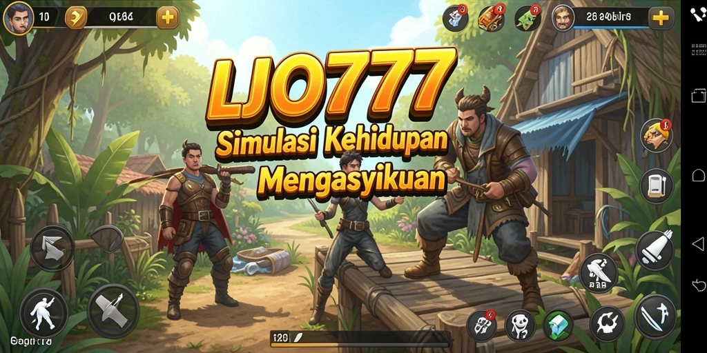Tampilan menarik dari gameplay LJO777 yang mendalam dan interaktif.