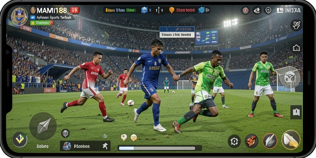 Tampilan gameplay seru dan interaktif MAMI188 dalam dunia olahraga.