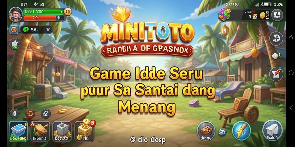 Tampilan utama gameplay MINITOTO yang menarik dan interaktif.