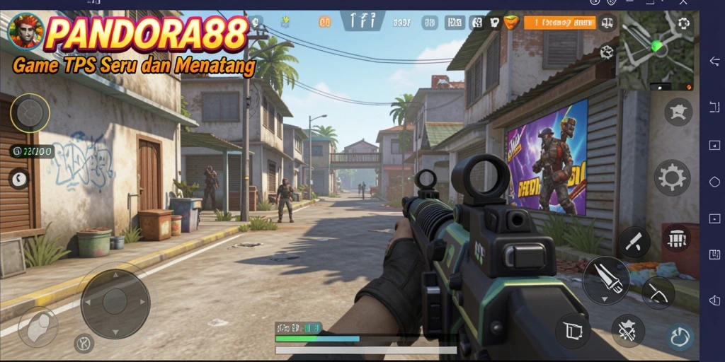Tampilan utama gameplay PANDORA88 yang seru dan menantang.