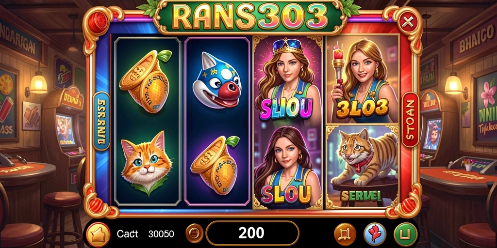 Tampilan gameplay Slot yang seru dan menghibur di RANS303.