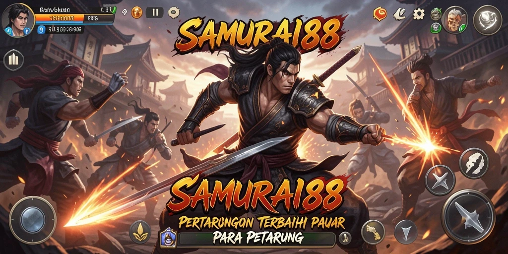 Tampilan menarik dari gameplay SAMURAI88 dengan pertarungan seru.