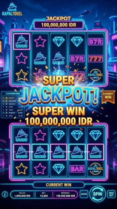 Tampilan antarmuka kapaltogel yang user-friendly.